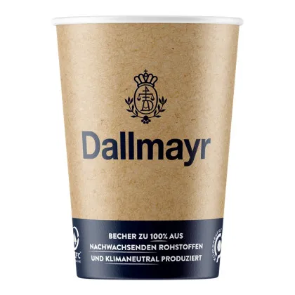 Dallmayr Coffee à emporter gobelets Bio-PE 300 ml 1 000 pièces